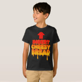 Funny Insert Cheesy Bread Meme Humor Food Lovers  T-shirt (Voorkant volledig)