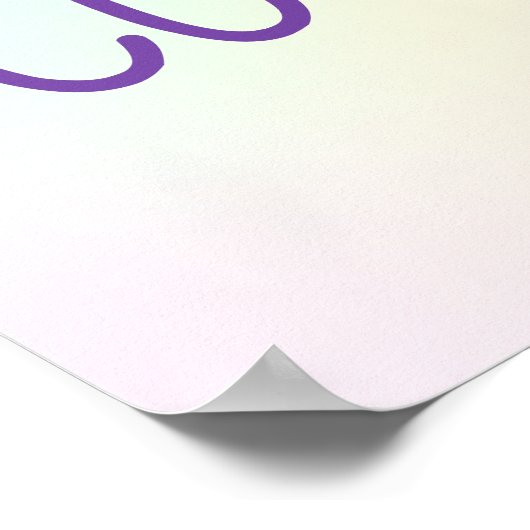 Funny Inspining Spaghetti Confetti Poster (Hoek)