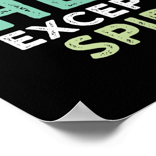 Funny Inspirerend en Motivatie Citaat Poster (Hoek)