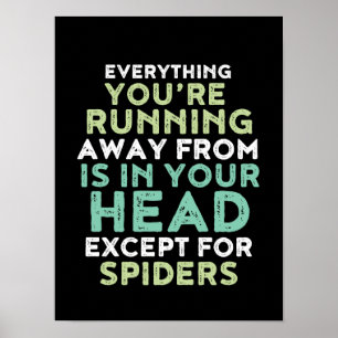 Funny Inspirerend en Motivatie Citaat Poster