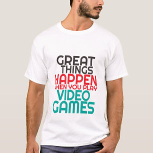 Funny Inspirerend Gamers Quote T-shirt