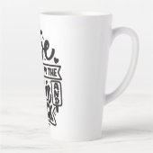 Funny Inspirerend Latte Mok (Rechts)