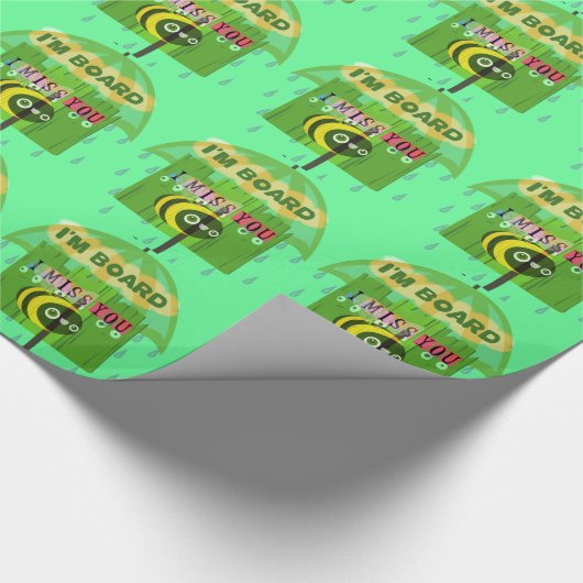 Funny Inspirerend Love Wrapping Paper Cadeaupapier (Hoek)