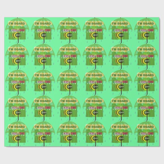 Funny Inspirerend Love Wrapping Paper Cadeaupapier (Vlak)