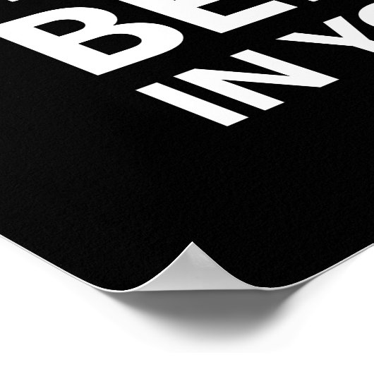 Funny Inspirerend Poster (Hoek)