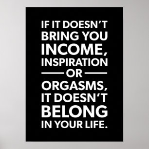 Funny Inspirerend Poster