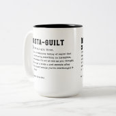 Funny Insta-Guilt Mok – De spijt na het posten (Voorkant links)