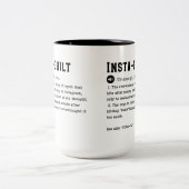 Funny Insta-Guilt Mok – De spijt na het posten (Center)