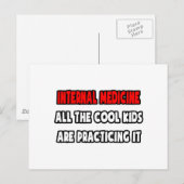 Funny Internist Shirten en geschenken Briefkaart (Voorkant / Achterkant)