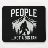 Funny Introvert Bigfoot People Not A Big Fan Dad J Muismat (Voorkant)