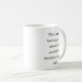 Funny Introvert Christmas Holiday Quote Koffiemok (Voorkant rechts)