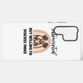 Funny Introvert Dog Lover Quote Samsung Galaxy Hoesje (Achterkant horizontaal)