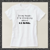 Funny Introvert Gezegde T-shirt