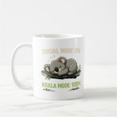 Funny Introvert Koala Coffee Mug Koffiemok (Links)