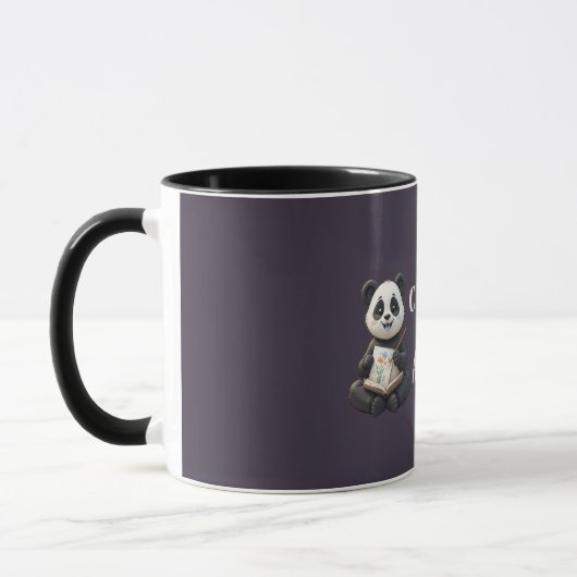Funny Introvert Panda Mug – Creative in Isolation Mok (Links)