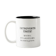 Funny Introverts Unite Humoureuze Quote