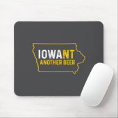 Funny Iowant Another Beer Iowa Beer Distressed  Muismat (Met muis)