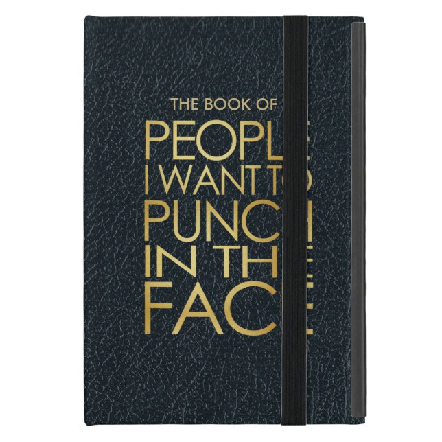 Funny iPad mini cover (Voorkant Dicht)