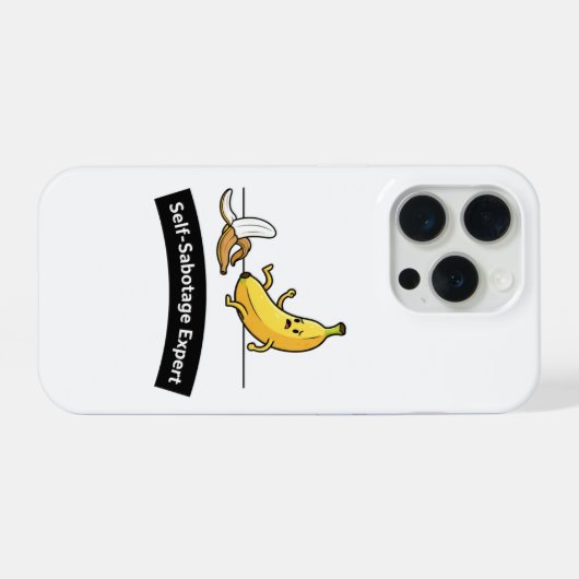 Funny iPhone hoesje (Achterkant horizontaal)