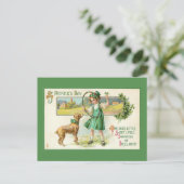 Funny  Ireland St. Patrick's Day Feestdagenkaart (Staand voorkant)