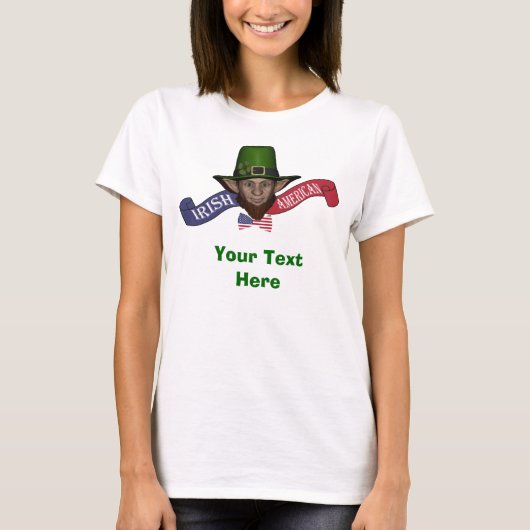 Funny Irish american St Patrick's day T-shirt (Voorkant)