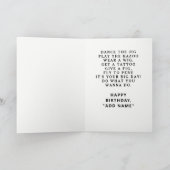 Funny Irish Birthday Kaart (Binnen)