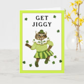 Funny Irish Birthday Kaart (Gele Bloem)