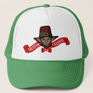 Funny Irish Canadian St Patrick's day Trucker Pet