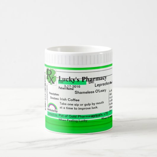 Funny Irish Coffee Mok (Center)