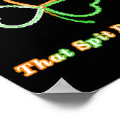 Funny Irish Dna Test Results - Ireland Ancestry An Poster (Hoek)