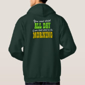 Funny Irish Drink Humor Hoodie (Achterkant)