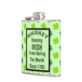 Funny Irish Drink Humor Joke Booze Whiskey Heupfles (Links)