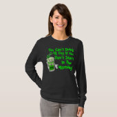 Funny Irish Drink Humor T-shirt (Voorkant volledig)