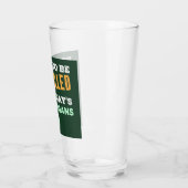 Funny Irish Drink Shenanigans Annuled Quote Glas (Links)