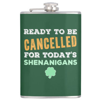 Funny Irish Drink Shenanigans Annuled Quote Heupfles