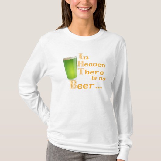Funny Irish Drink Shirt lange hoes vrouwen (Voorkant)