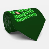 Funny Irish drink Stropdas (Opgerold)