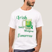 Funny Irish Drink T-shirt (Voorkant)