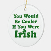 Funny Irish Gezegde Keramisch Ornament (Links)