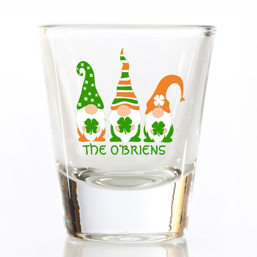 Funny Irish Gnomes Shot Glas