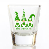 Funny Irish Green Gnomes Shot Glas