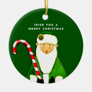Funny Irish Holiday Gifts Keramisch Ornament