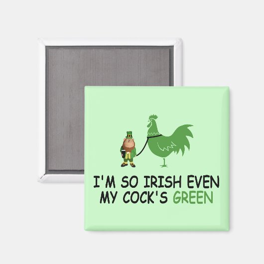 Funny Irish Magneet (Voorkant / Achterkant)