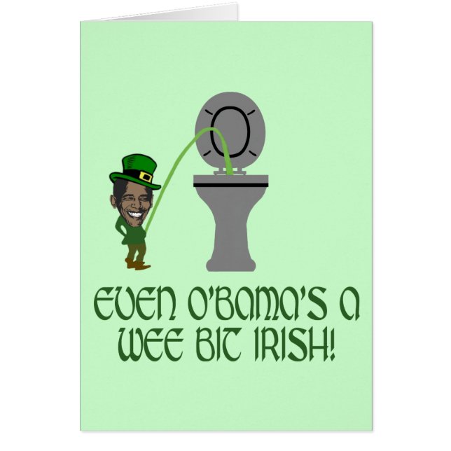 Funny Irish Obama (Voorkant)