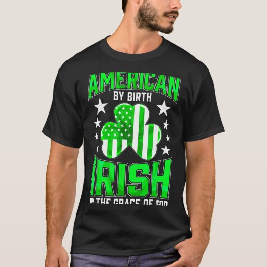 Funny Irish Pride St Patrick's Day Celtic Green Sh T-shirt (Voorkant)