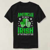 Funny Irish Pride St Patricks Day Celtic Green Sha T-shirt (Design voorkant)