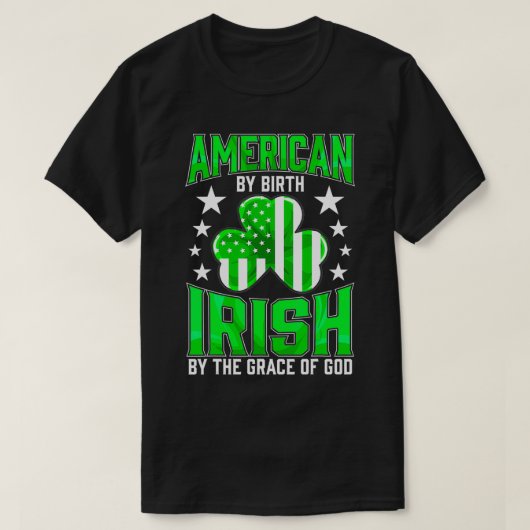 Funny Irish Pride St Patricks Day Celtic Green Sha T-shirt (Design voorkant)
