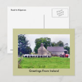 Funny Irish Scarecrow Briefkaart (Voorkant / Achterkant)