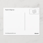 Funny Irish Scarecrow Briefkaart (Achterkant)