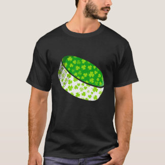 Funny Irish Sport Hockey Lover Shamrock St. Patric T-shirt